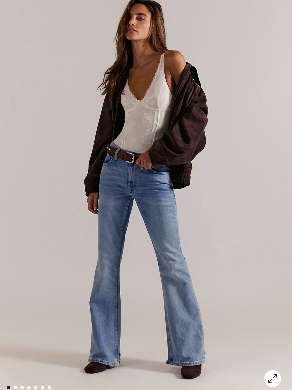 We The Free West Coast Relaxed Flare Jeans, NWT, Size 29